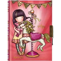 Santoro Gorjuss Fairground Carousel Abschliessbares Notizbuch