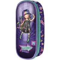 GORJUSS Schulmäppchen Up and away Lila (10 x 23 x 6 cm)