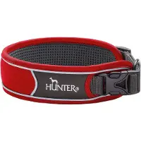 Hunter Halsband Divo - Rot/Grau