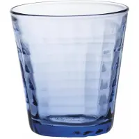 Duralex Glas Prisme Tumbler 22 cl Ø80x80mm blå - (4 stk.)