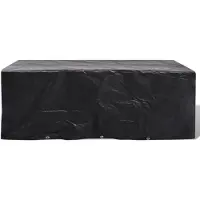 vidaXL Abdeckung Für Gartenmöbel 229x113x73 Cm 8 Poly Rattan Einstellen 10 Ösen 229x113x73 Cm