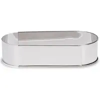 Patisse Backrahmen verstellbares Oval 27-40 cm Edelstahl silber