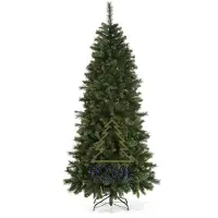 Royal christmas Künstlicher Weihnachtsbaum Montana Slim 165 cm | Schlankes Modell