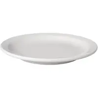 Mammoet 6 x Teller flach Dessertteller FrühStücksteller Porzellan weiß Ø 16