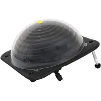 vidaXL Solarkugel Poolheizung 2 Stk. 75x75x36 cm HDPE Aluminium