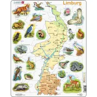 Larsen Maxi LA-K89-NL, 60 Stück(e), Landkarten, 3 Jahr(e)