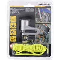 Dunlop Bremsscheibenschloss mit Erinnerungskabel 2 Schlüssel - Radschloss Fahrrad/Motorrad/Roller