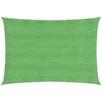 vidaXL Sonnensegel 160 g/m² Hellgrün 3,5x5 m HDPE