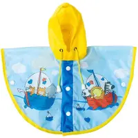 Heless regen Umhang Segeln Junior Polyethylen blau mt 28-35 cm