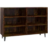 vidaXL Sideboard Räuchereiche 103,5x35x70 cm Holzwerkstoff
