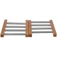 5 Five Potter Bamboo Edelstahl - ausziehbar