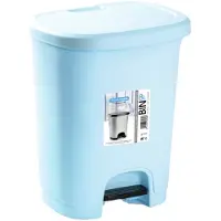 PlasticForte Treteimer - hellblau - 8 l - 30 cm
