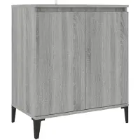 vidaXL Sideboard Grau Sonoma 60x35x70 cm Holzwerkstoff