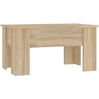 vidaXL Couchtisch Sonoma-Eiche 79x49x41 cm Holzwerkstoff