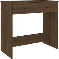vidaXL Schreibtisch Braun Eichen-Optik 80x40x75 cm Holzwerkstoff