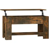 vidaXL Couchtisch Räuchereiche 101x49x52 cm Holzwerkstoff