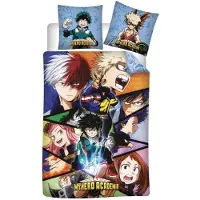My Hero Academia Kinderbettwäsche Set – 140x200 cm Bettbezug & 63x63 cm Kissenbezug