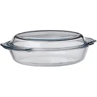 Excellent houseware Round Platter With Lid 1.7l Durchsichtig