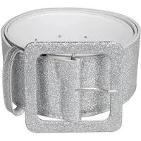 Boland Glitzer Gürtel silber