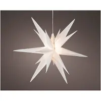 Lumineo Led Weihnachtsstern 40 Cm Durchsichtig Durchsichtig One Size