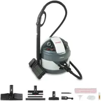 Polti Eco Pro 3.0, Zylinder-Dampfreiniger, 2 l, Schwarz, Weiß, 4 m, Edelstahl, 2000 W