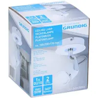 Grundig Deckenleuchte Weiß 1 Spot (wit)