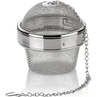 kela Tee- und Kräutersieb Aromi Silber 9 cm
