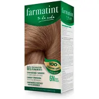 Farmatint gel coloración permanente #6n-rubio oscuro 1 St Gel
