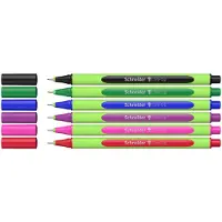 Schneider Electric Line-Up Fineliner 0,4 mm, 5 + 1 , sortiert