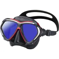 Tusa Tauchmaske Paragon - Schwarz Metallrot