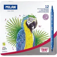 Milan Markers with 2 tips of 12 MILAN colors