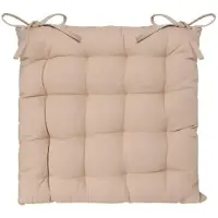 Atmosphera Cookie Chair Cushion 38x38 Cm Beige