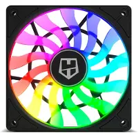NOX SLIM FAN Computergehäuse Ventilator 12 cm Durchscheinend 1 Stück(e)