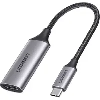 UGREEN 70444, HDMI Typ A (Standard), USB Typ-C, Weiblich, Männlich, Gerade, Gerade