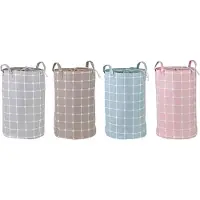 DKD Home Decor Decorative box 35 x 35 x 55 cm Polyester Eva Rubber (4 Pieces)