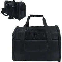 Gloria Rucksack für Haustiere Kangaroo Schwarz 41 x 30 x 21 cm