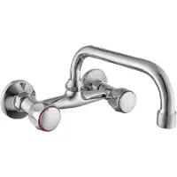 Hilcar Ferrestock Fskfgc003 Zweigriff-waschtischarmatur Silber Silber One Size