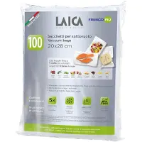 Laica Vakuumverpackungsbeutel 20x28 Cm 100 Einheiten