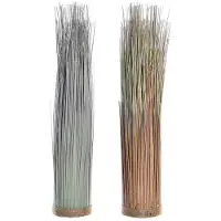DKD Home Decor Decorative Plant 25 x 25 x 68 cm Brown Polyethylene Green (2 Units)