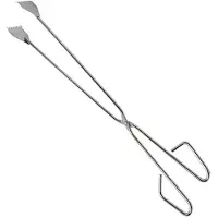 OEM Barbecue Tongs 55 Cm Silber