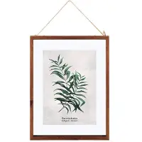 Generique Dekorative Fotorahmen natürliche Leinwand sortierte Modelle 38x48cm