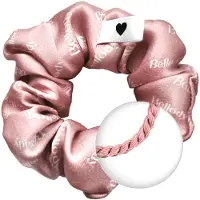 Bellody - Haargummi Haargummi Seide Met Logo - Roze
