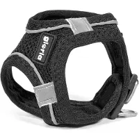 Gloria Hundegeschirr Air Mesh Trek Star Einstellbar Schwarz (18-20 cm)