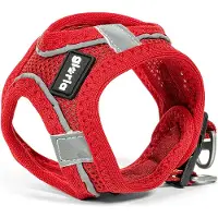 Gloria Hundegeschirr Air Mesh Trek Star Einstellbar Rot (18-20 cm)