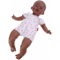 Berjuan Neugeborene Afrikanische Babypuppe (mädchen) 45 Cm