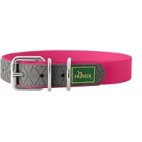 Hunter Convenience Dog Collar Rosa 38-46x2.5 cm