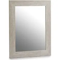 Giftdeco Spiegel 38x48 naturgrauer Rahmen