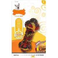 Nylabone Strong Chew - Bacon Cheeseburger S