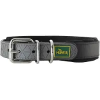 Hunter Convenience Comfort Dog Collar Schwarz 22-30 cm