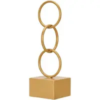 Sublime Market Connect kleine goldene Reifchen Figur